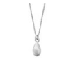 Susi Cala Teardrop Halskette Sterling Silber