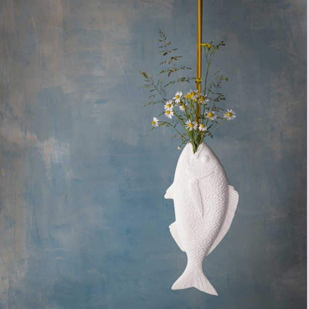 Porzellan Wandvase Barsch Peter