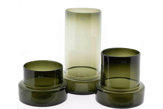 DutZ Vase Sharpo in Smoke drei Größen