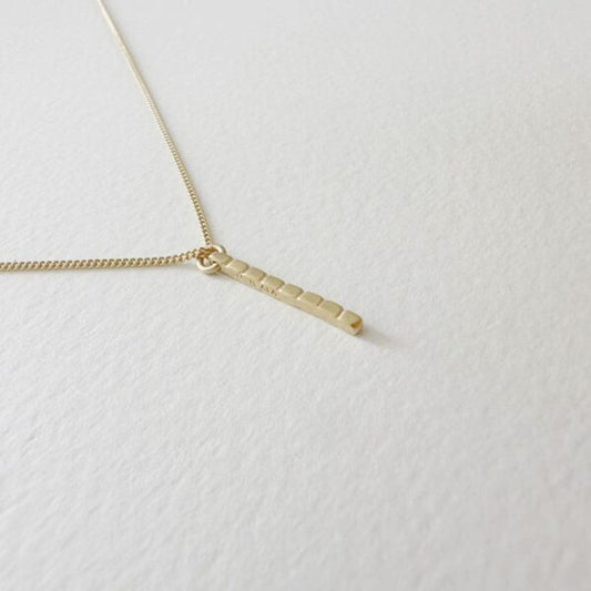Susi Cala Camu Stick Haslkette Sterlingsilber vergoldet