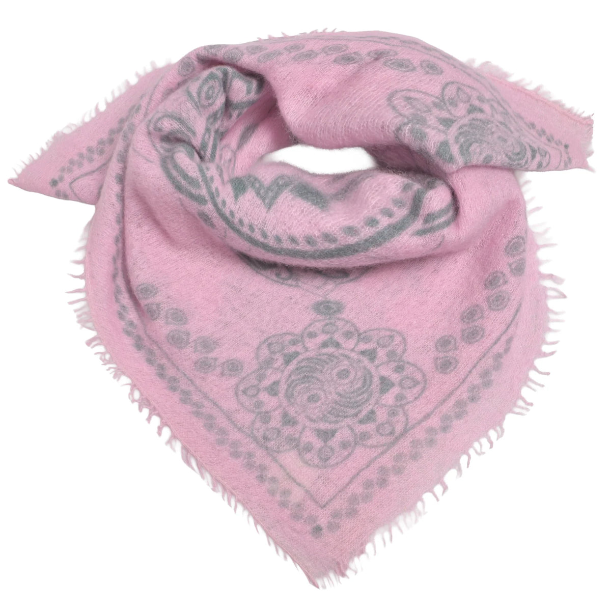 Cashmere Schal/Bandana Ornament in Kiss Me