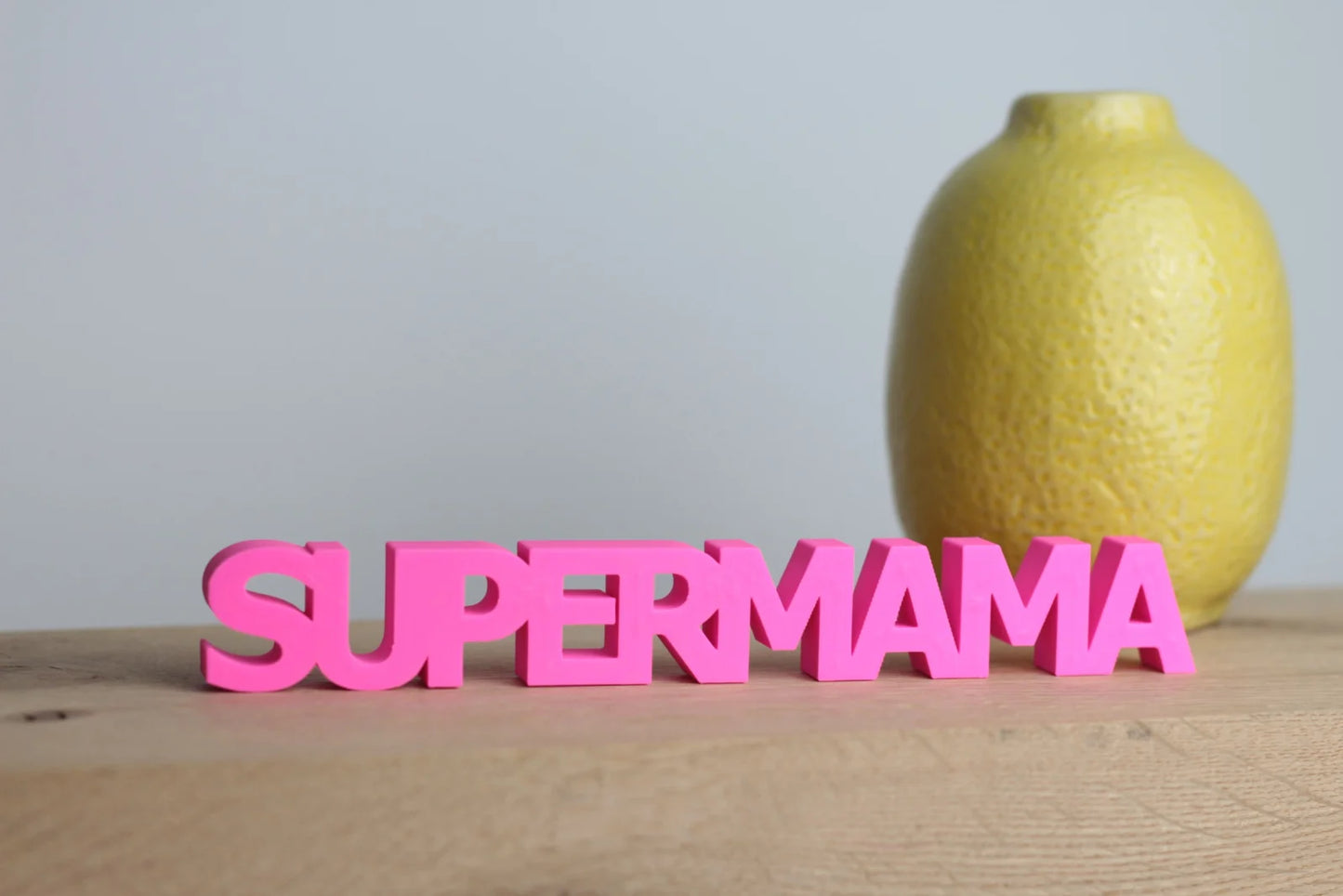 "Supermama" Aufsteller