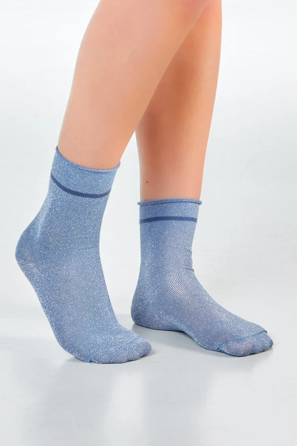 Socken Dailysocks Chloe Hellblau