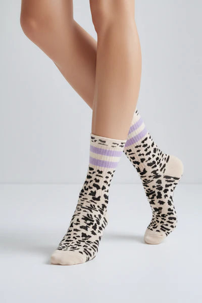 Socken Dailysocks Amanda Latte/Lila