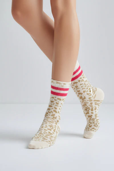 Socken Dailysocks Amanda Latte/Pink