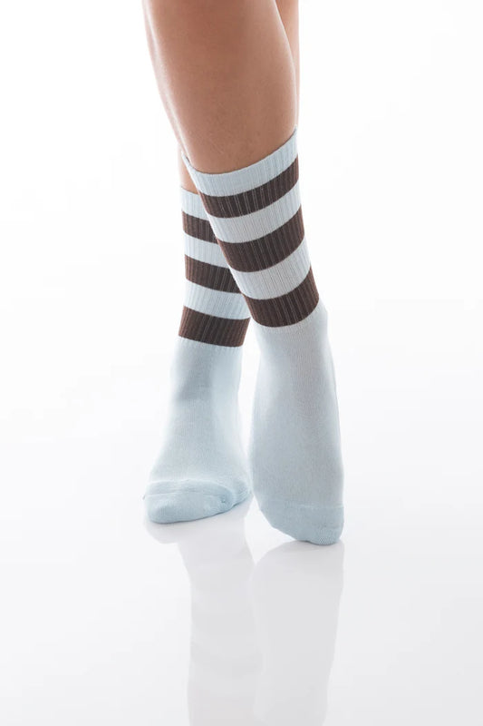 Socken Dailysocks Angelique Hellblau/Schoko