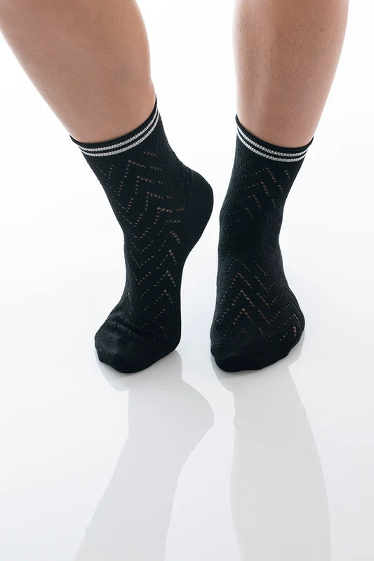 Socken Sommersocke Katharina Schwarz