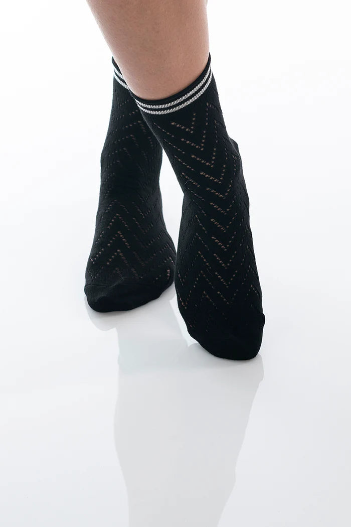 Socken Sommersocke Katharina Schwarz