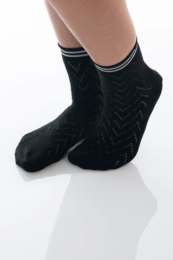 Socken Sommersocke Katharina Schwarz