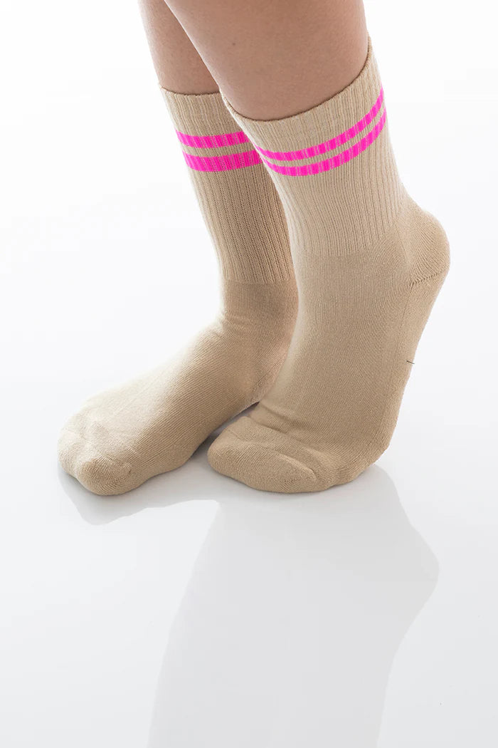 Socken Dailysocks Venus Sand/Neopink